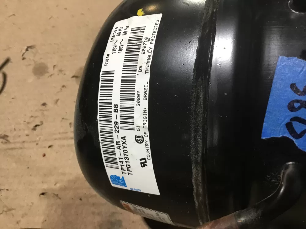  TPG1370YXA Tp141ar232 Tecumseh Compressor AZ97391 | Sl85