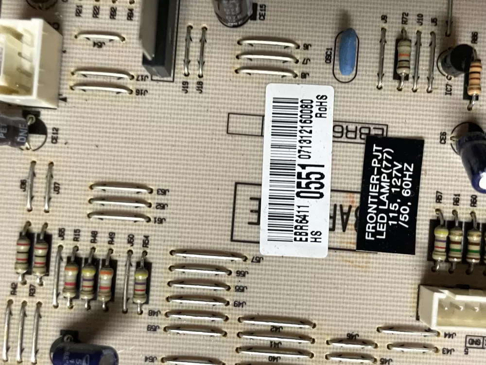 LG EBR64110551 Refrigerator Control Board AZ37272 | Wm458