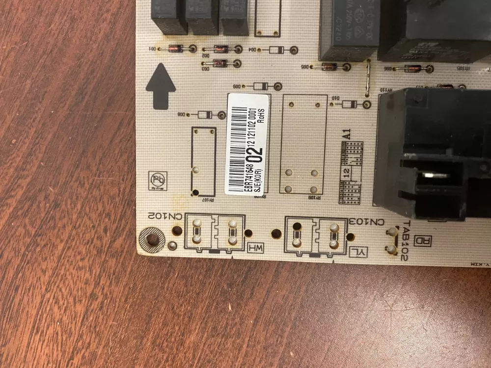 LG EBR74164802 EBR74164805 Range Oven Relay Control Board AZ47352 | BK582