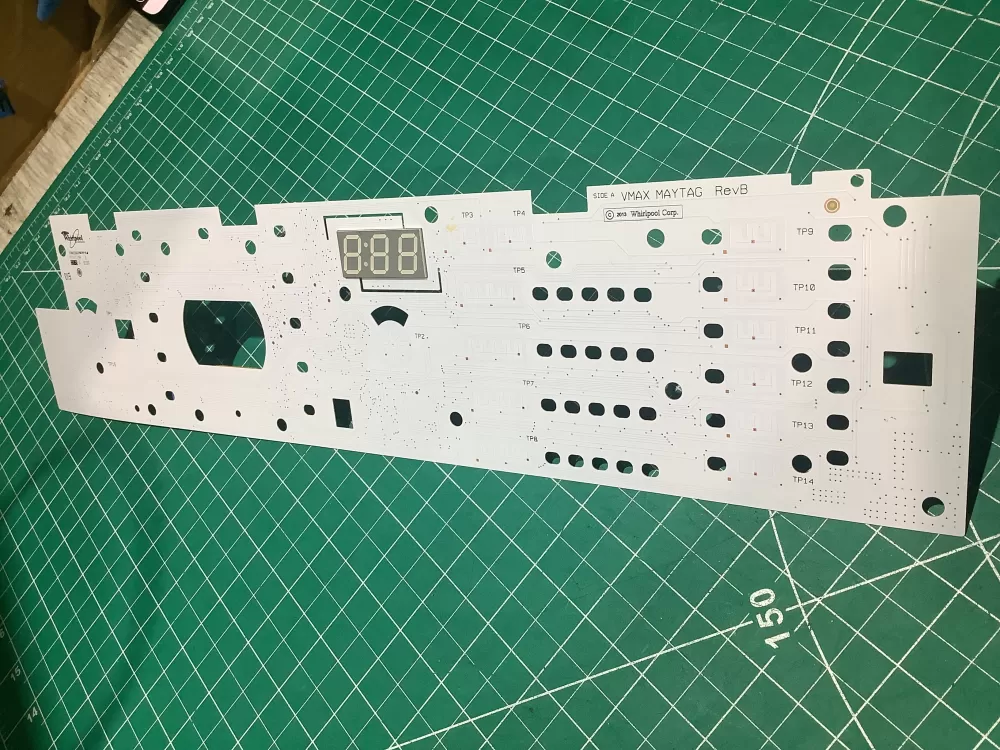 Maytag W10895276  W10620763 Washer Touch Control Board