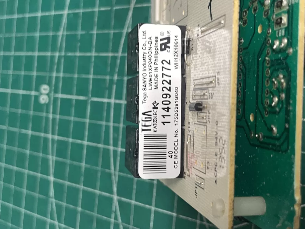 GE 175D5261G040 EBX1129P004 WH12X10614 Washer Control Board AZ204460 | Wm2367