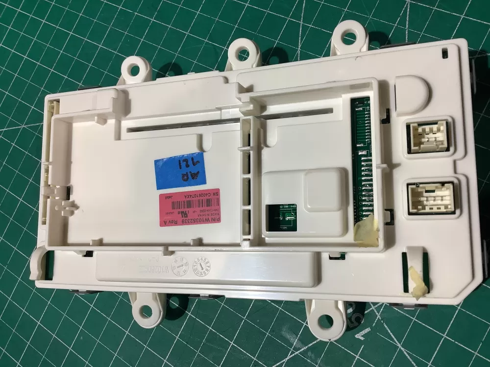 Whirlpool W10352339 Washer Control AZ193952 | AR121