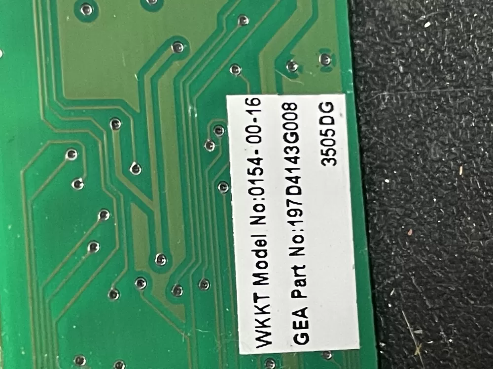 GE 197D4143G008 Wr55x10831 Refrigerator Control Board AZ21726 | WM1173