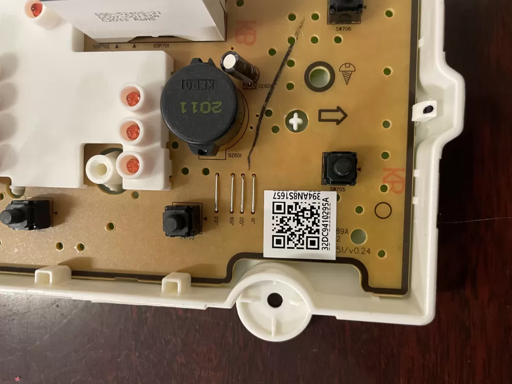 Samsung Dryer Control Board Panel Dc97-18718k AZ45489 | KM1772