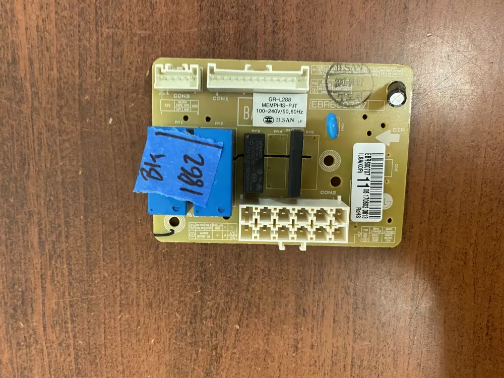 LG EBR60070711 Refrigerator Control Board AZ53847 | BK1862