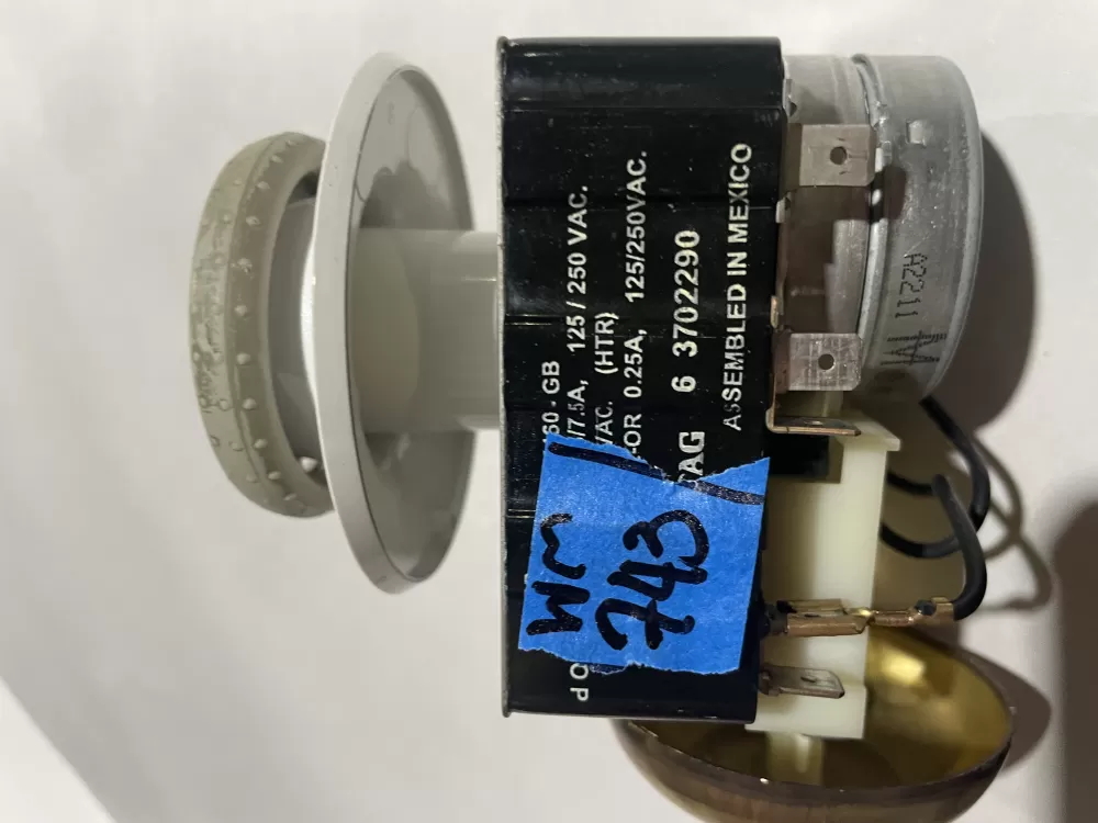 Whirlpool Kenmore Maytag Dryer 6 3702290 63702290 Timer AZ185099 | Wm743