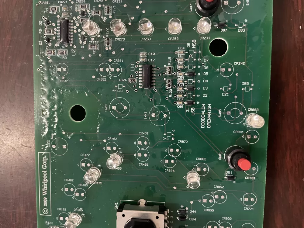 Whirlpool W10252244 Dryer Control Board AZ48008 | KM696