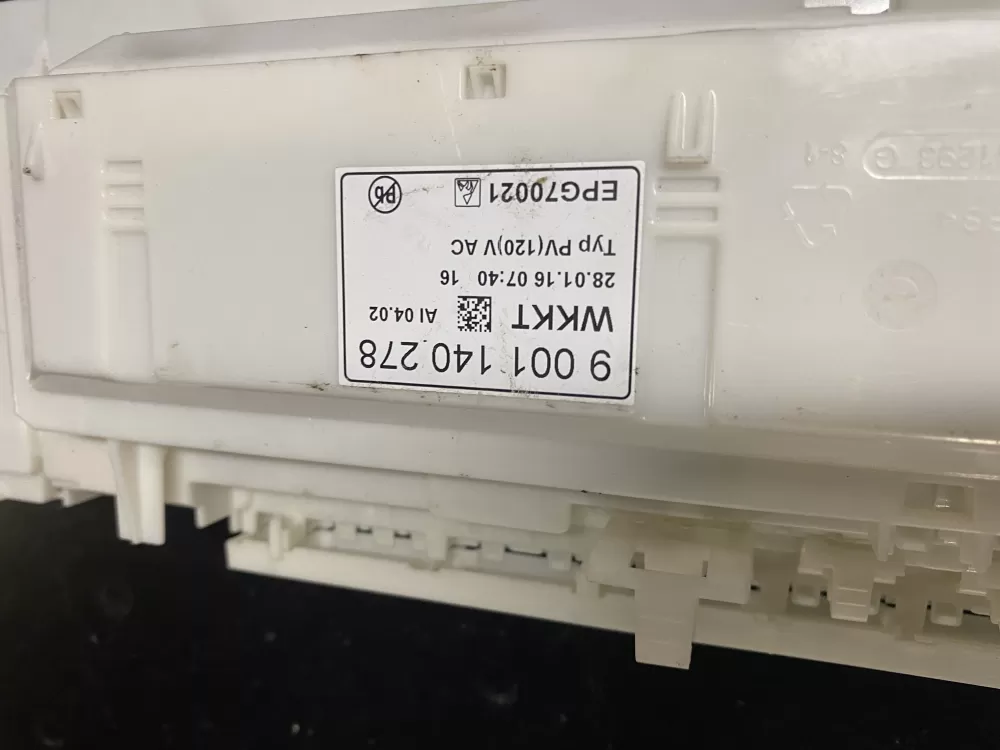 Bosch 9 001 140 278 Dishwasher Control Board AZ24167 | BK1387