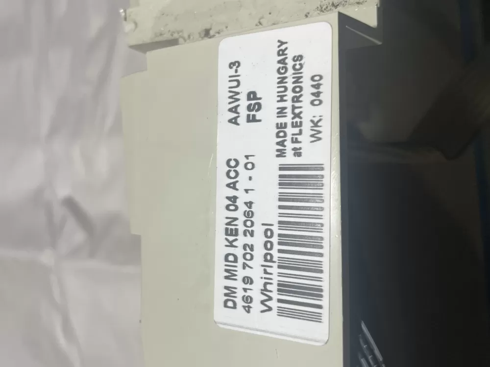 Whirlpool Kenmore 4619-702-20641 Washer Control Board AZ117202 | Wmv683
