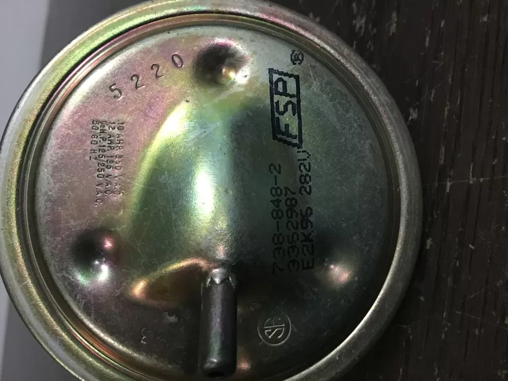 Whirlpool 738 848 2 Washer Water Level Pressure Switch AZ17776 | NR189