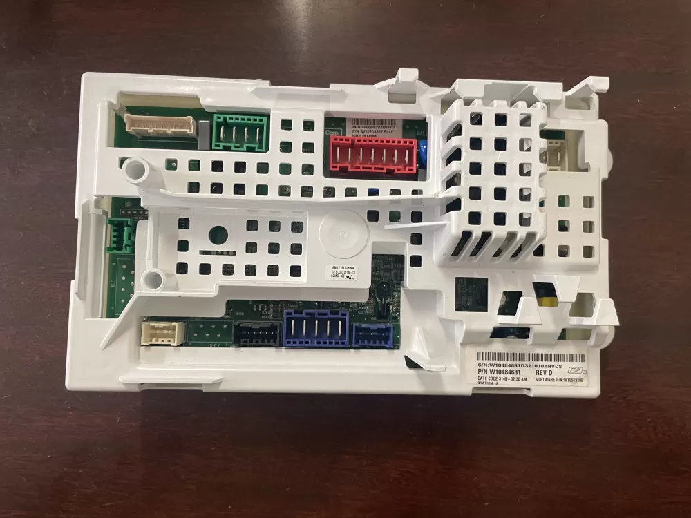 Whirlpool  Amana  Admiral  Roper W10484681  AP5645971  2630122  PS4704668  W10454598 Washer Control Board