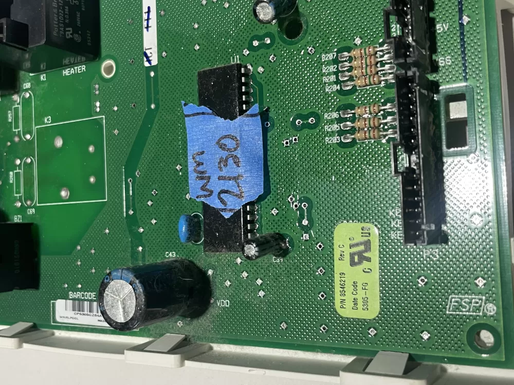 Whirlpool WP8546219 Dryer Control Board AZ114440 | Wm2130