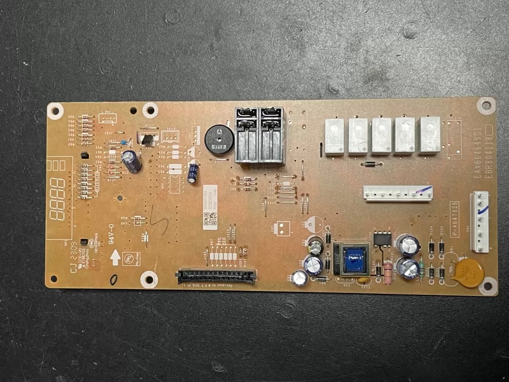LG Kenmore EBR80411804 Microwave Control Board Panel AZ13725 | 723