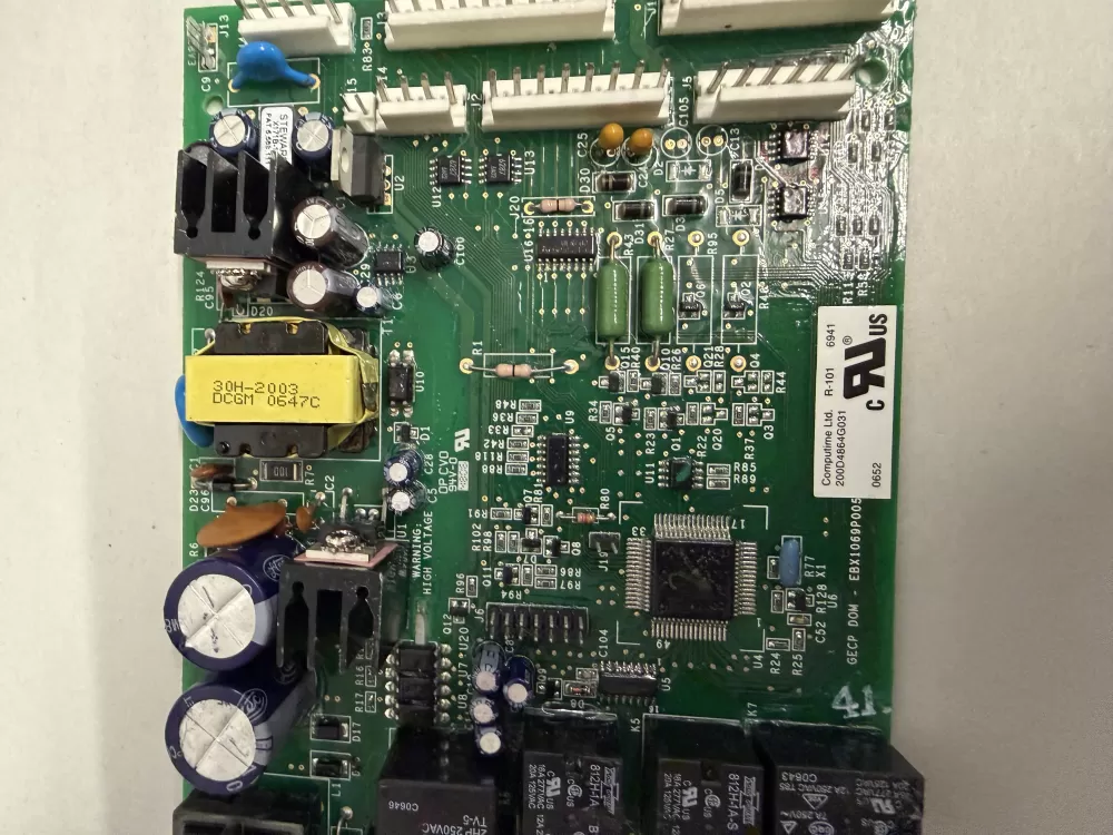 GE EBX1069P005 200D4864G031 Refrigerator Control Board AZ216576 | KM2729