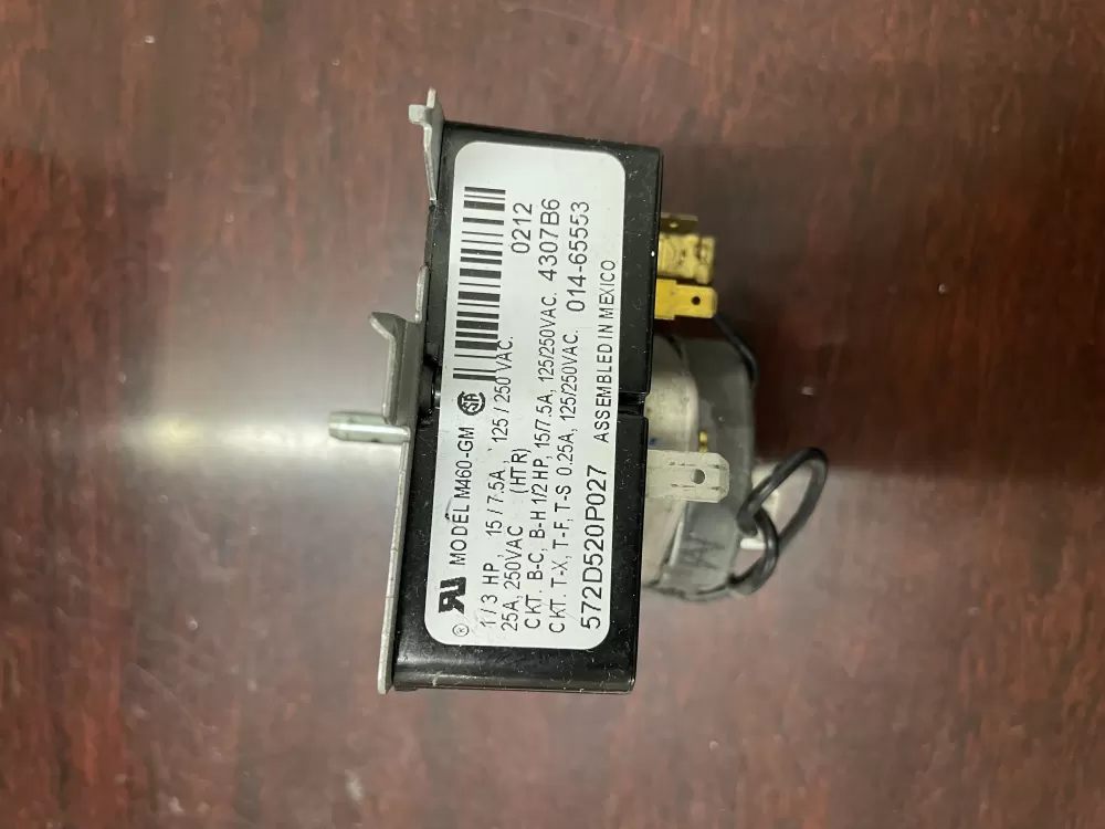 GE Whirlpool 572D520P027 Dryer Timer