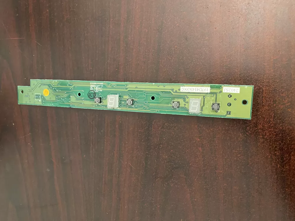 GE 197D4143G002  EBX1018G003 Refrigerator UI Control Board