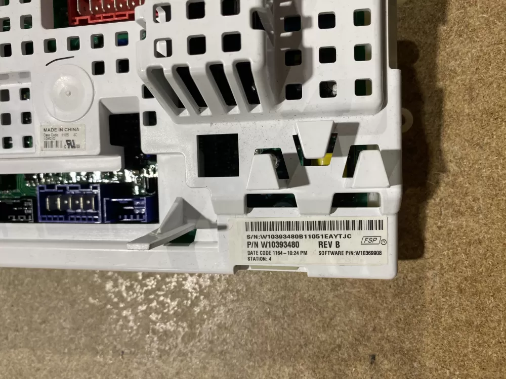 Whirlpool AP5954420 W10296052 W10393480 Washer Control Board AZ75740 | BK1851