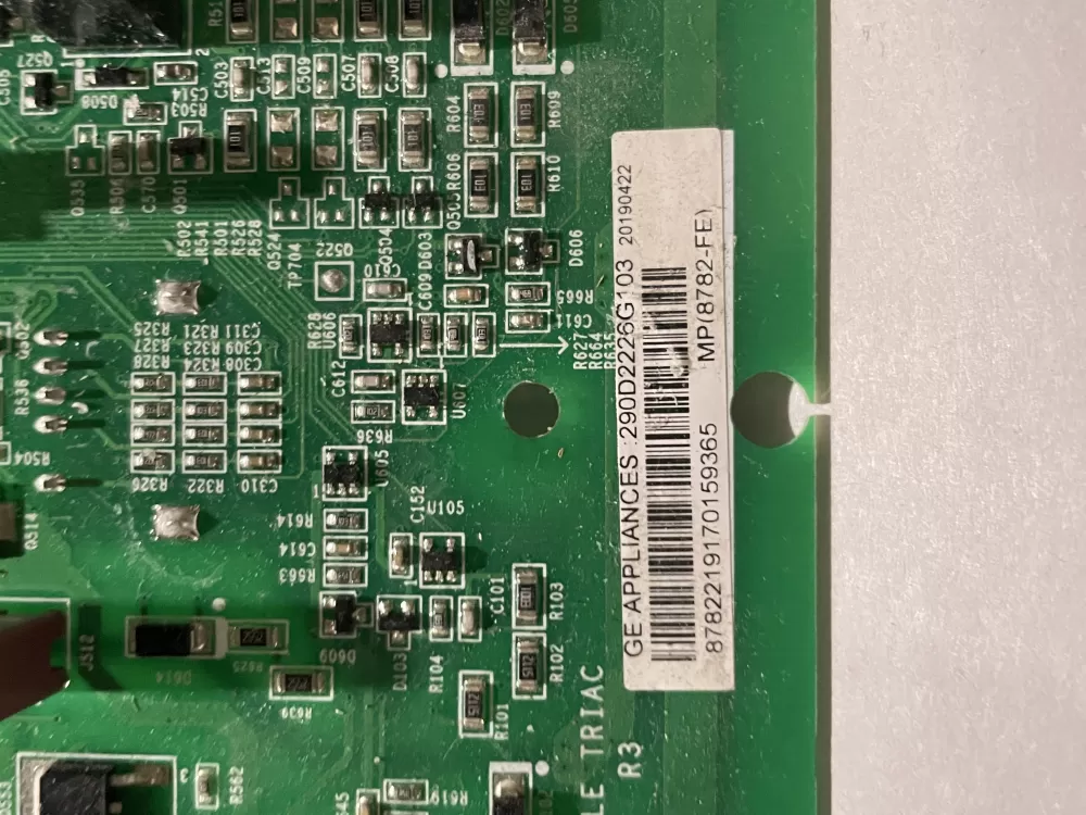 GE WH22X29556 290D2226G103 Washer Control Board AZ192419 | Wm992