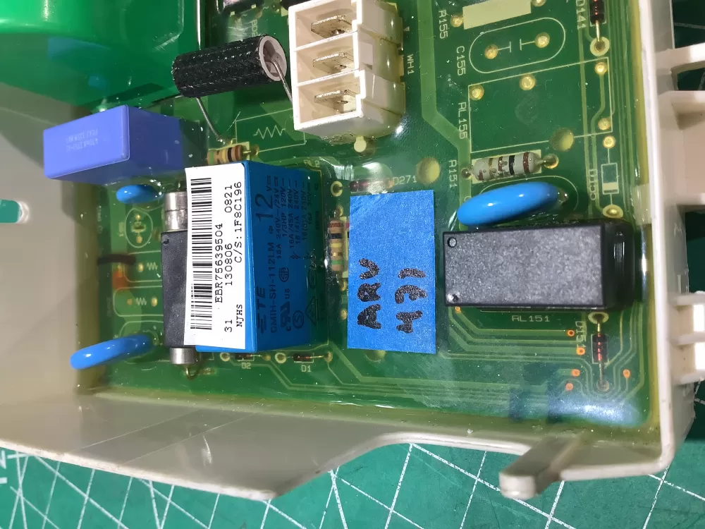 LG Kenmore AP5681030 EBR75639502 Washer Control Board AZ184891 | ARV471