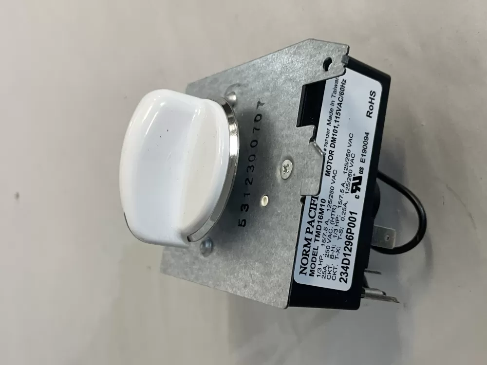 GE TMD16M10 234D1296P001 Dryer Timer AZ213676 | Wm1428