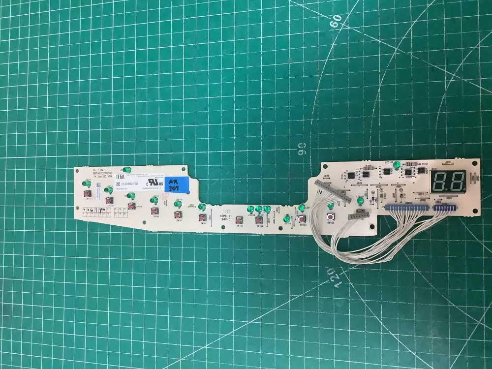 GE 165D7803P301 Dishwasher Control Board AZ226037 | AR305