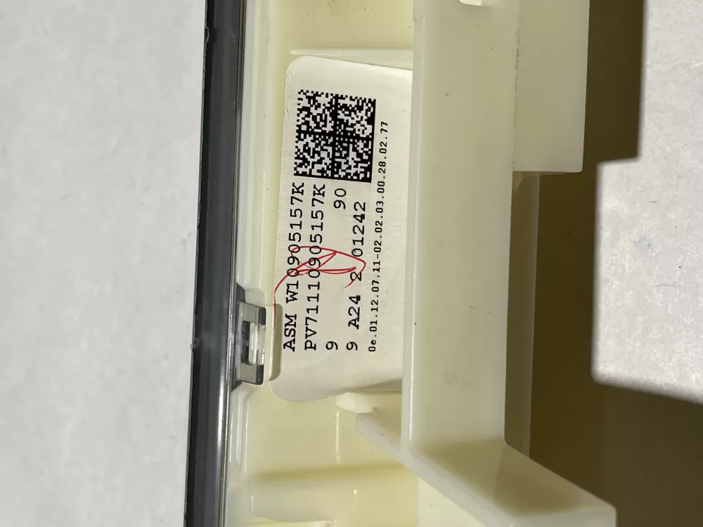  W10905157K Dishwasher Control Board Panel White AZ147858 | KMV253