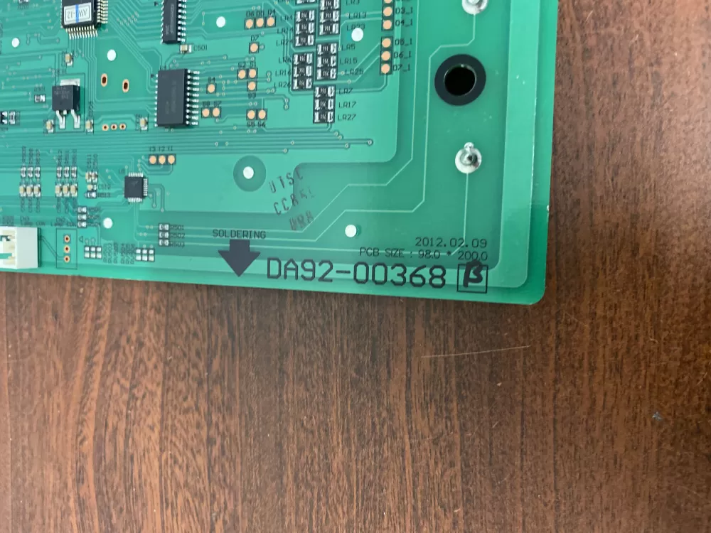 Samsung DA92-00368B Refrigerator Dispenser UI Control Board AZ38509 | BK972