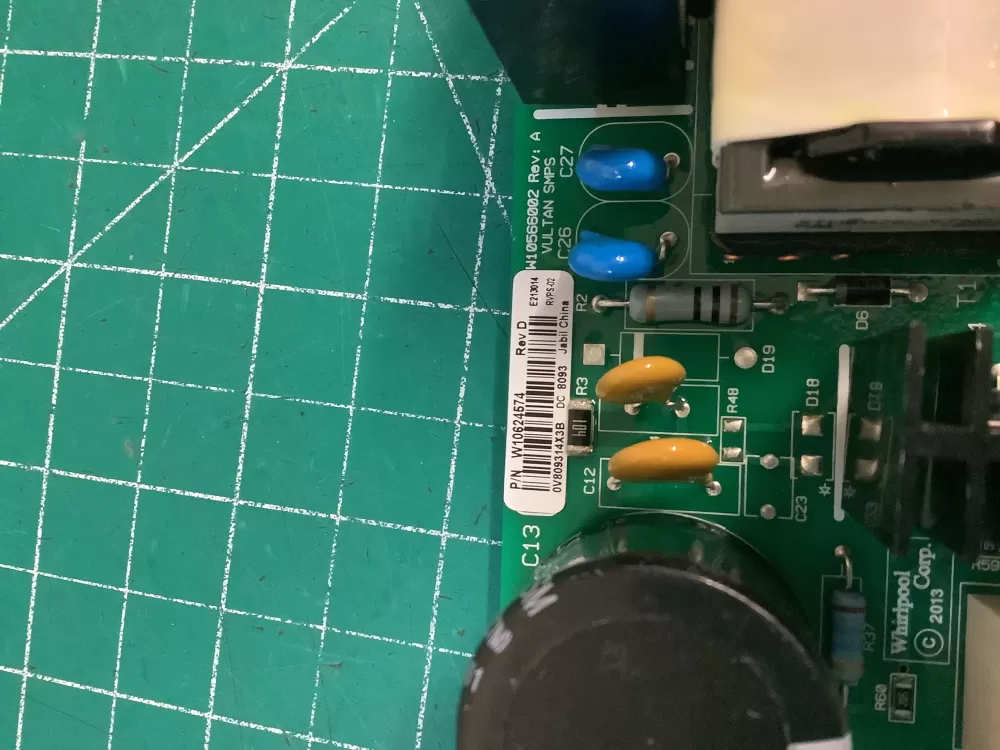 Whirlpool KitchenAid W10624574 Refrigerator Control Board AZ227906 | NR195