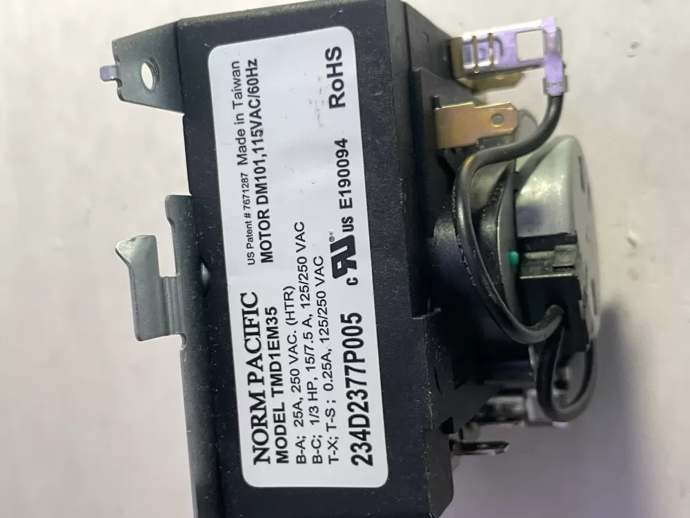 Hotpoint General Electric WE04X25280 Dryer Timer AZ197210 | Wm2727