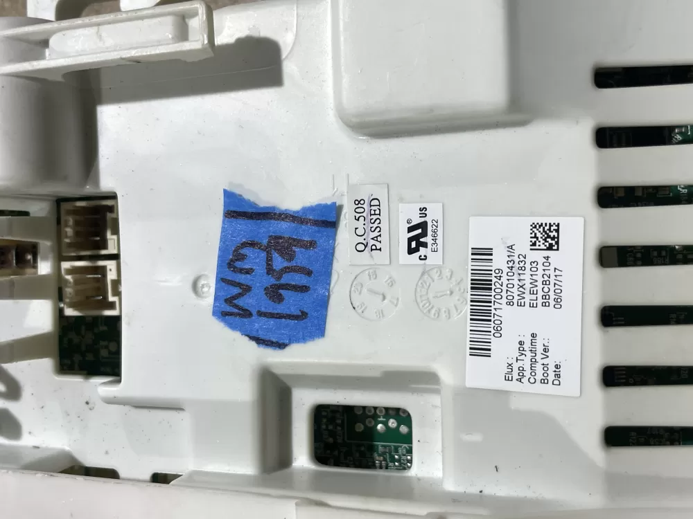 Electrolux 807010431 Washer Control Board Main AZ67032 | Wm1959