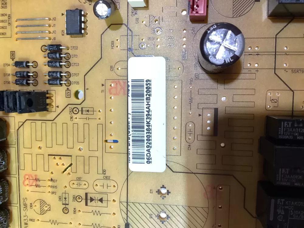 Samsung DA92 00384K Refrigerator Control Board AZ142418 | ZC2397