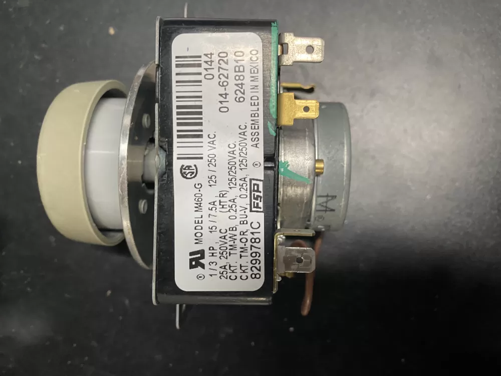 Whirlpool 8299781C WP8299781 AP6012589 8299781 909732 PS11745799 Dryer Timer