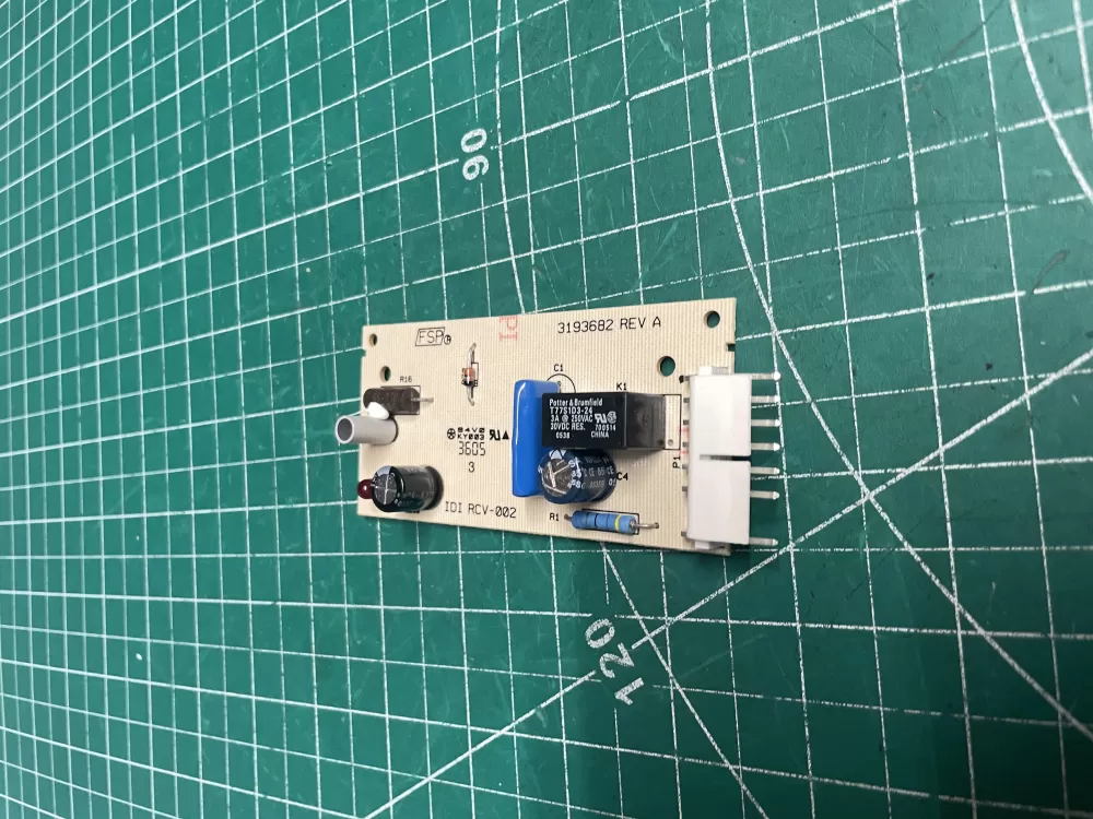 Whirlpool  Kenmore  Maytag  KitchenAid W10757851  AP5956767  W11629974  4389102  2198585  2198586  2220398  2220402  2255114  3452789  4388635  4389102R  PS10064583  TJ4389102R  W10193666  W10193840  W10290817 Refrigerator Ice Control Board