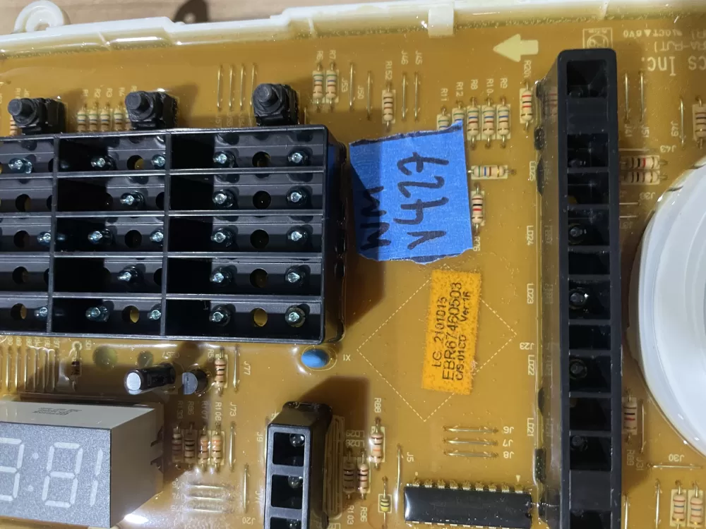 LG EBR67460503 EBR62198103 EBR67460503/EBR62198103 Washer Control Board