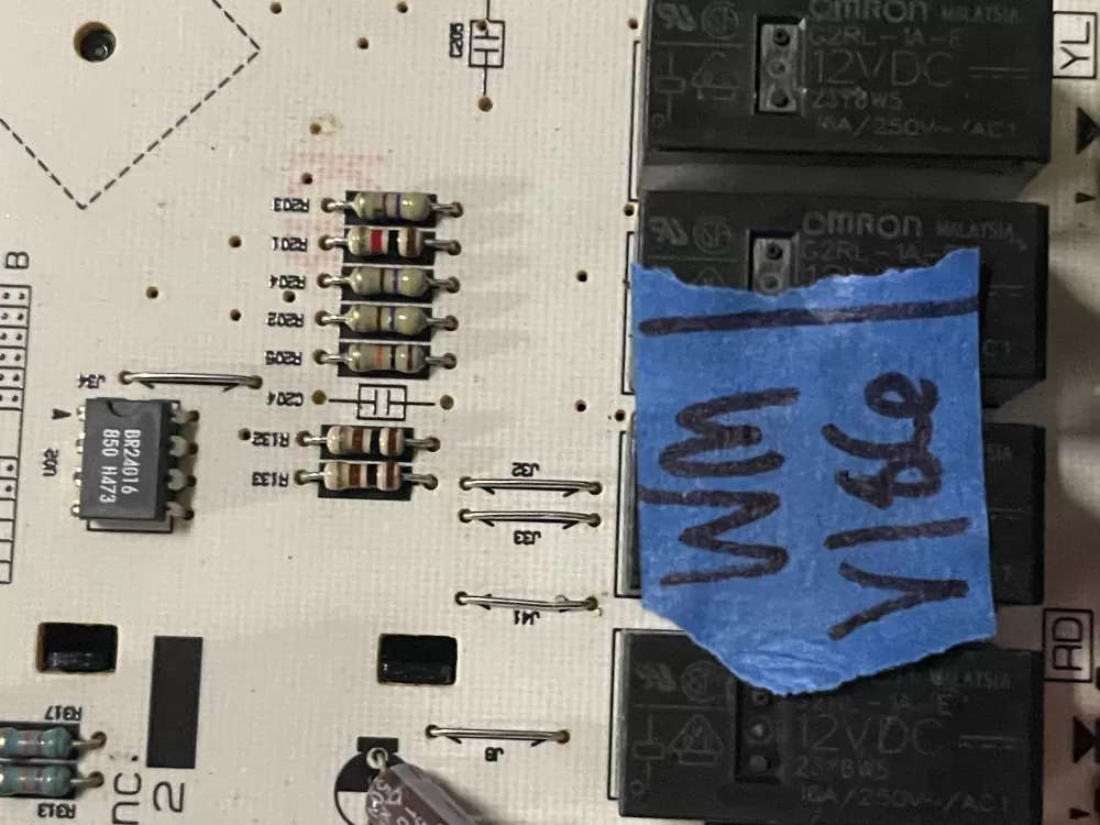 LG EBR77562712 Range Oven UI Display Control Board AZ25945 | WMV183