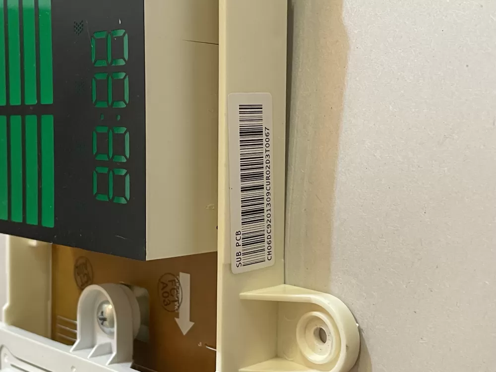 Samsung DC92 01309F DC92 01309A PS8763906 Dryer Control AZ145437 | KMV55