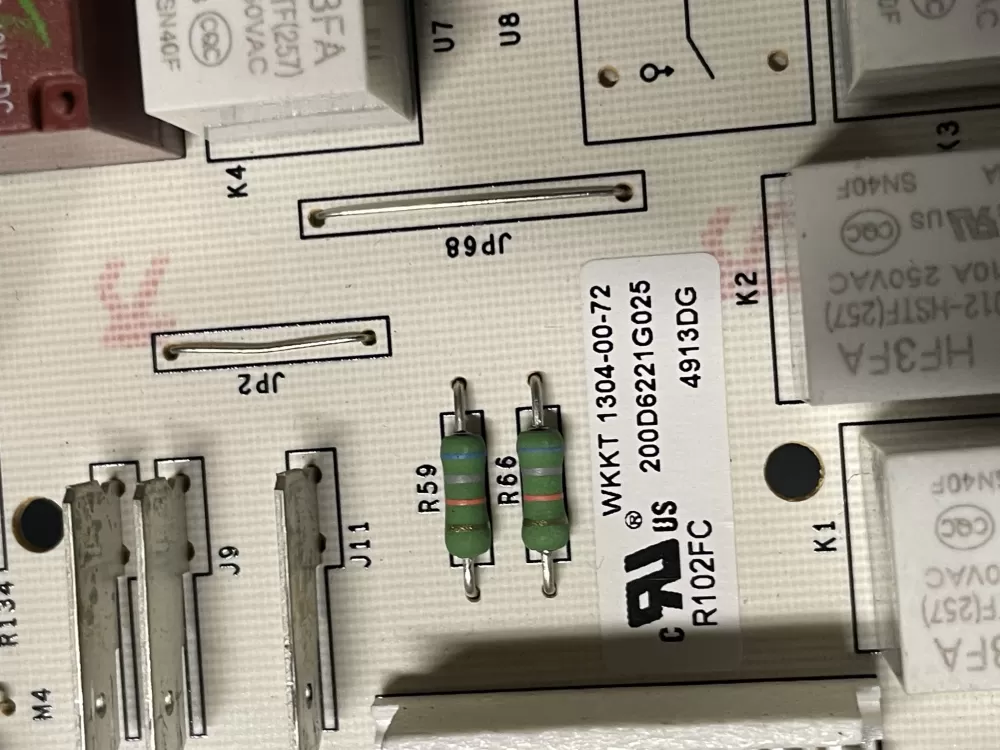 GE WR55X11072 Refrigerator Control Board AZ19687 | WM1129
