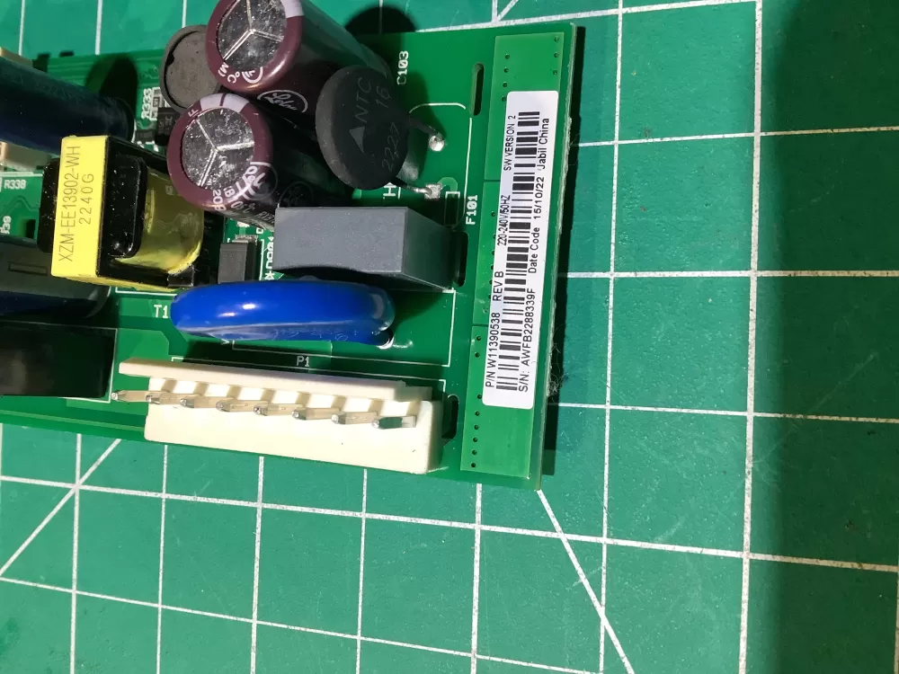 Whirlpool W11442522 Refrigerator Control Board Interface AZ130795 | NR2334