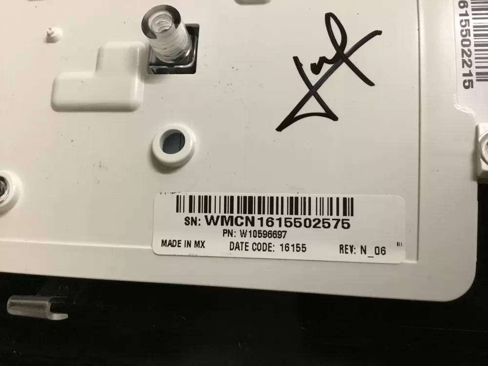 Whirlpool W10596697 W10870766 Washer Control Panel AZ14334 | NRV312
