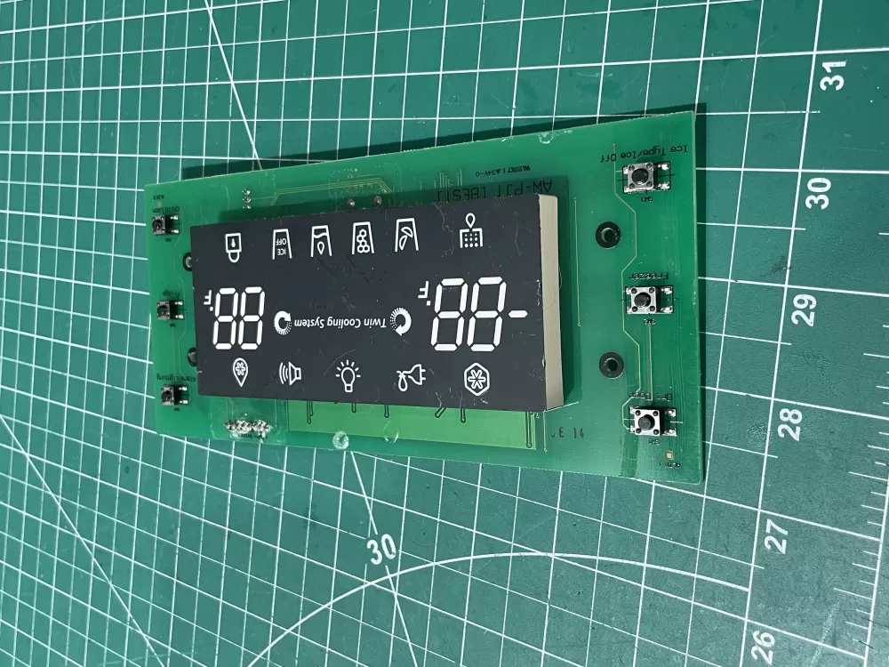Samsung DA41-00463E Refrigerator Dispenser Display Control Pn: