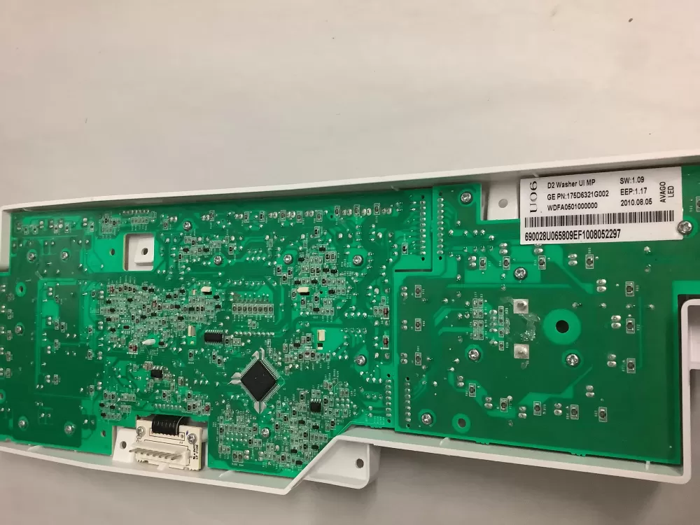 GE 175D6321G002 WDFA0501000000 WH12X10485 Washer Control AZ212437 | ZCV941
