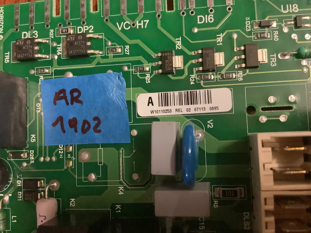 Whirlpool Kenmore W10110076REL W10110253 Washer Control Board AZ195729 | AR1902