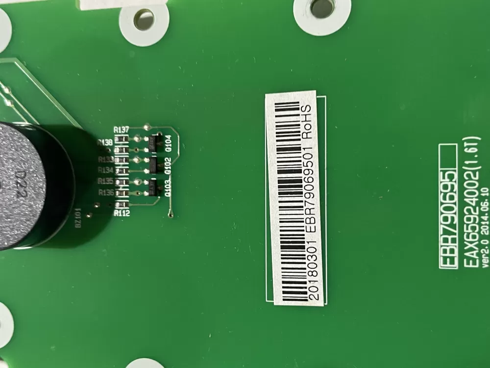 LG EBR79069501 Refrigerator Control Board AZ200637 | Wm389