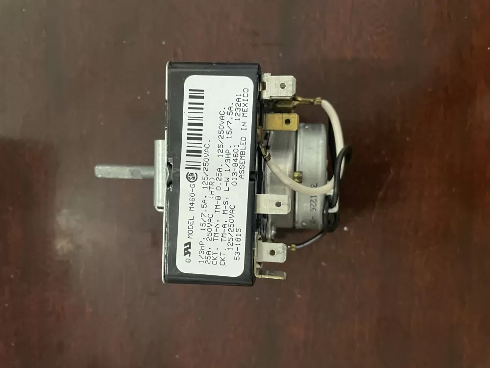 Maytag  Admiral  Norge AP6007601 31001513 53-1815 WP31001513 PS11740718 Dryer Timer