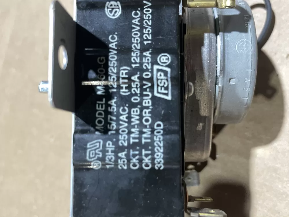 Whirlpool Kenmore Roper 3392250D Dryer Timer AZ77210 | Wm2098