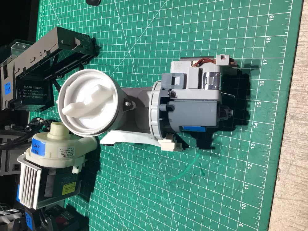 GE WH23X28418 PD00055680 Washer Drain Pump AZ147747 | SL199