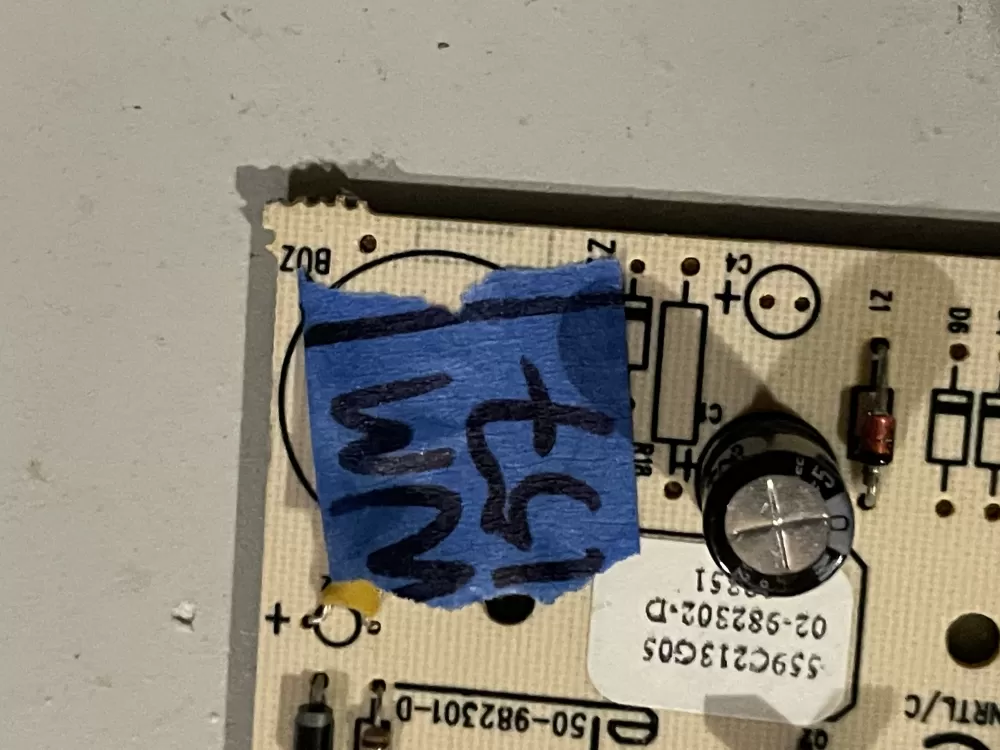 GE 559C213G05 50-982301 50-982301 Dryer Control Board AZ32345 | Wm178