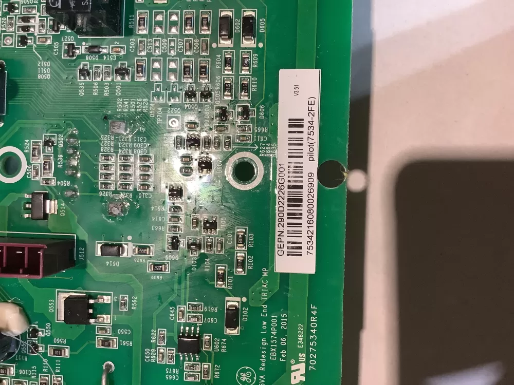 GE WH22X32357 WH22X29556 290D2226G001 Washer Control Board AZ147176 | BG2474