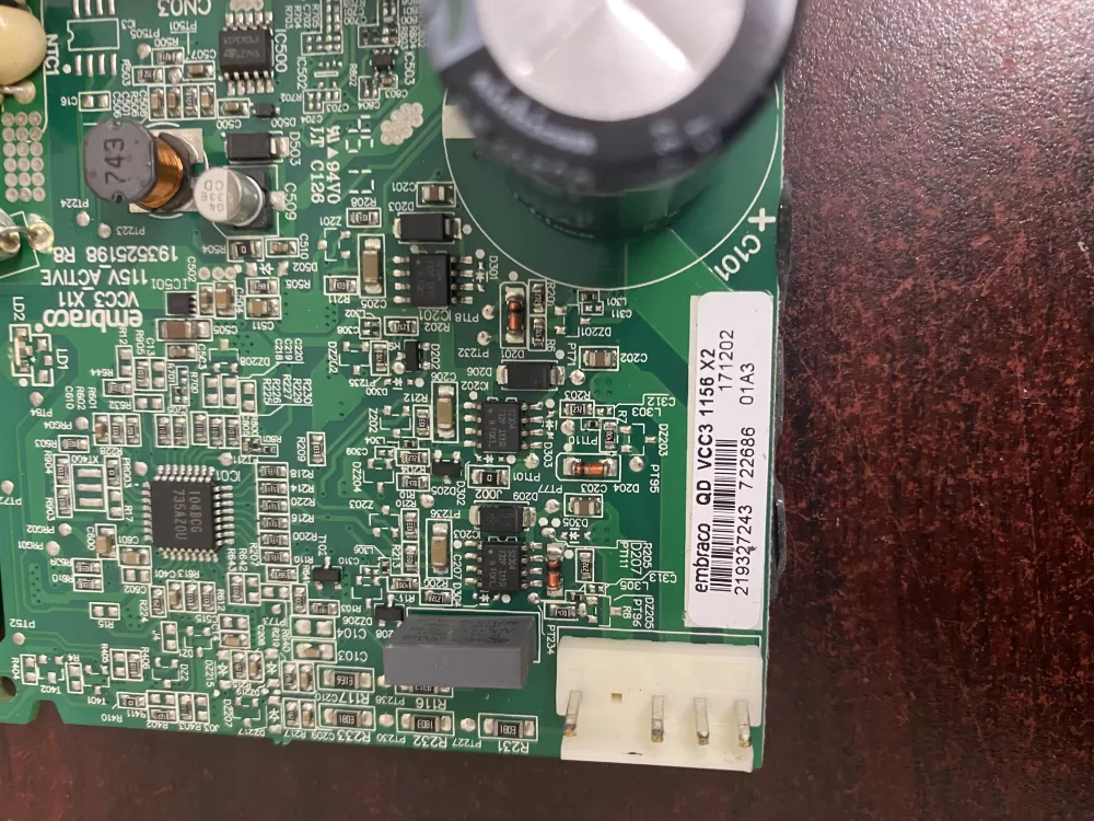 KitchenAid VCC3 1156 X2 Vcc3 Refrigerator Control Board AZ33921 | BK1688