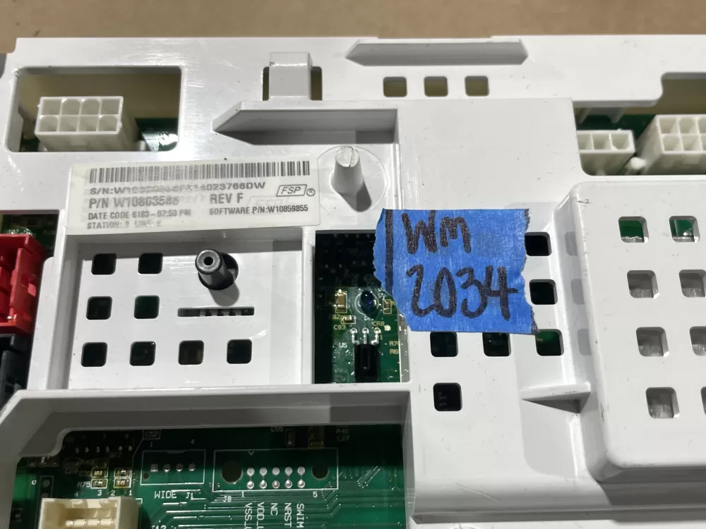 Whirlpool W10803586 W10841364 W10865064 Washer Control Board AZ78778 | Wm2034